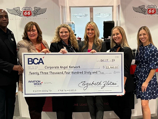 <span class="nowrap">Phillips 66</span> Aviation Donates $23,460 to Corporate Angel Network