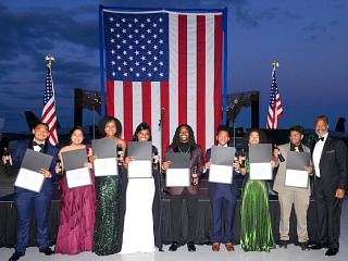 DuPage Flight Center Inspired Future Aviation Leaders at the Tuskegee NEXT 2024 Red Tail Ball