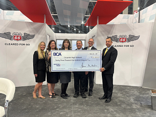<span class="nowrap">Phillips 66</span> Aviation Celebrates 15-Year Milestone with Corporate Angel Network, Donating $23,460 at NBAA-BACE to Help Cancer Patients Access Lifesaving Care