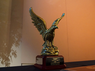 Michael Grzincich Receives the 2025 <span class="nowrap">Phillips 66</span> Aviation EAA Young Eagles Leadership Award