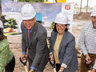 Junior Achievement breaks ground on <span class="nowrap">Phillips 66</span> JA Discovery Center