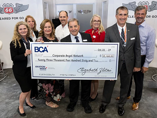 <span class="nowrap">Phillips 66</span> Aviation Donates $23,460 to Corporate Angel Network at NBAA-BACE